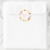 Sweet Flower Garden Danke Stickers (Tasche)