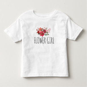 Sweet Flower Girl Kleinkind-T-Shirt Bridesmaid Kleinkind T-shirt
