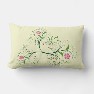 Sweet Foral Lumbar Pillow Lendenkissen