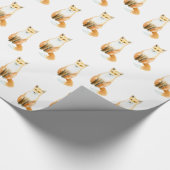 Sweet Fox Geschenkpapier (Ecke)