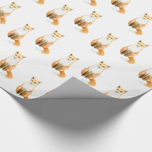 Sweet Fox Geschenkpapier (Ecke)