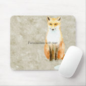 Sweet Fox Mousepad (Mit Mouse)