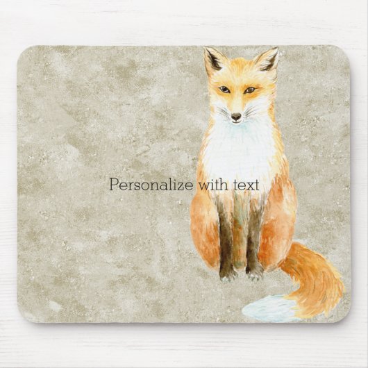 Sweet Fox Mousepad (Vorne)