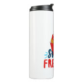 Sweet Freedom Cupcake 4. Juli Art 4. Juli Thermosbecher (Nach links gedreht)