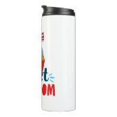 Sweet Freedom Cupcake 4. Juli Art 4. Juli Thermosbecher (Nach rechts gedreht)