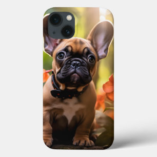 🐶 💗 Sweet Frenchie Welpe in einem Dschungel Case-Mate iPhone Hülle