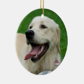 Sweet Friendly Labrador Keramikornament (Rechts)