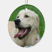Sweet Friendly Labrador Keramikornament (Links)