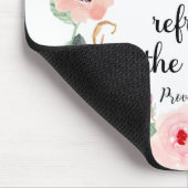 Sweet Friendship Floral Sprichwörter 27:9 Christli Mousepad (Ecke)
