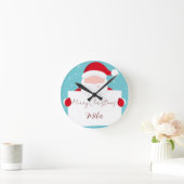 Sweet Frohe Weihnachten Runde Wanduhr (Zuhause)