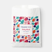 Sweet Fruits Vielen Dank Berry Much Baby Dusche Geschenktütchen (Vorderseite)