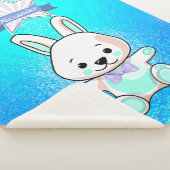 Sweet Funny lächelnd Sonnenname Persönlich Sherpadecke (3/4)