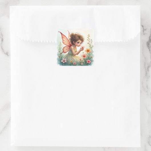 Sweet Garden Fairy Sticker (Tasche)