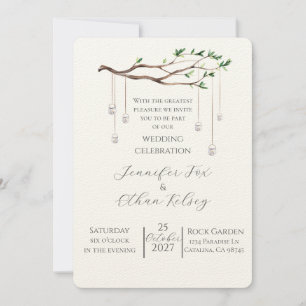 Sweet Garden Wedding Einladung