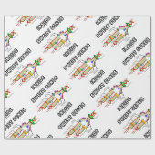 Sweet Genes Inside DNA Replication Spaß Geschenkpapier (Flach)