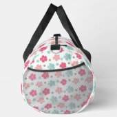 Sweet Geometric Spring Flowers Duffle Bag (Rechts)