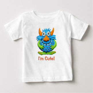 Sweet Gepunktet Monster Niedliches Baby Halloween Baby T-shirt