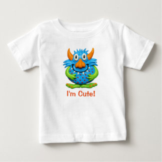 Sweet Gepunktet Monster Niedliches Baby Halloween T-shirt