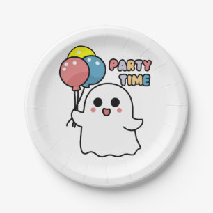 Sweet Ghost Bereit für das Party Pappteller