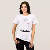 Sweet Ghost Tri-Blend Shirt (Vorderseite voll)