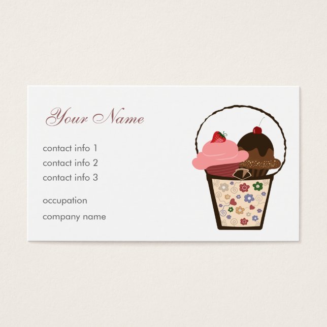 Sweet Gift Business Card (Vorderseite)