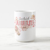 Sweet gift valentine's Abuelita  Kaffeetasse (Mittel)