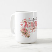 Sweet gift valentine's Abuelita  Kaffeetasse (Vorderseite Links)
