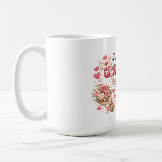 Sweet gift valentine's grandmother's  kaffeetasse (Links)