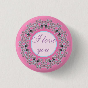 Sweet Gifts and Favors Floral Design Button