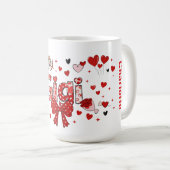Sweet gigi valentine's gift for grandmother kaffeetasse (VorderseiteRechts)