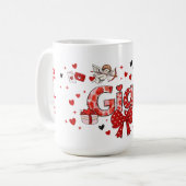 Sweet gigi valentine's gift for grandmother kaffeetasse (Vorderseite Links)
