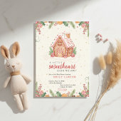 Sweet Gingerbread Baby Shower Einladung