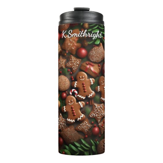 Sweet Gingerbread Gathering Thermosbecher (Vorderseite)