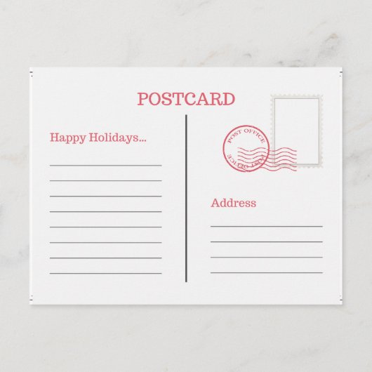 Sweet Gingerbread Holiday Traditionen aus Polen Einladungspostkarte (Rückseite)