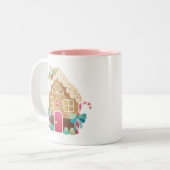Sweet Gingerbread House Tasse (Vorderseite Links)