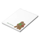 Sweet Gingerbread Men Notizblock (Rotiert)