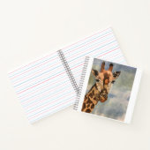 Sweet Giraffe im Journal Notizblock (Innenseite)