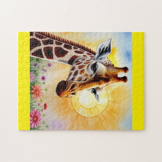 Sweet Giraffe Puzzle (Horizontal)