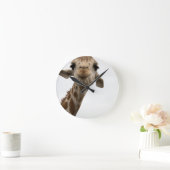 Sweet Giraffe Runde Wanduhr (Zuhause)