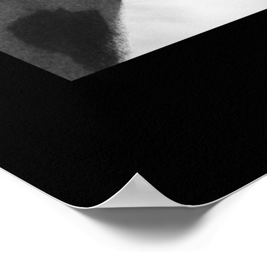 Sweet Giraffes Poster, mit Zitat über Liebe 28x20 Poster (Ecke)