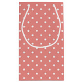 Sweet Girl Bunny Osterpink Kleine Geschenktüte (Rückseite)