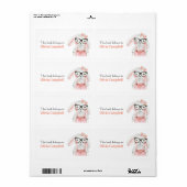 Sweet Girl Bunny Personalisiert Book gehört (Vorne)