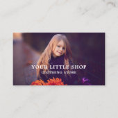 Sweet Girl, Children's Clothing Store Visitenkarte (Vorderseite)