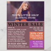 Sweet Girl, Children's Clothing Store Werbung Flyer (Vorne)