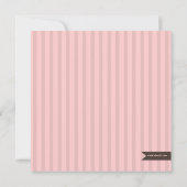 Sweet Girl Cupcake Geburtstagsparty Einladung (Rückseite)