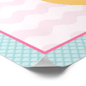 Sweet Girl Sea Life Seepferd Poster (Ecke)