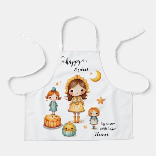 Sweet Girly Cookie Baker Schürze (Vorderseite)