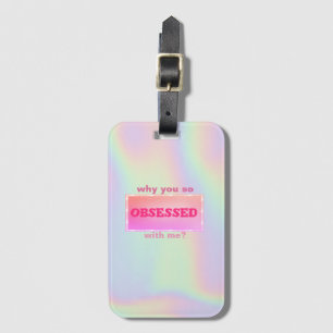 Sweet Girly Holographic Gepäckanhänger