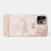 Sweet Girly Pink Case-Mate iPhone Hülle (Rückseite (Horizontal))