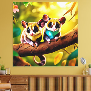 Sweet Glider Pair Design Leinwanddruck